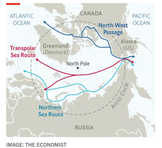 Northern Shipping Trade Routes
