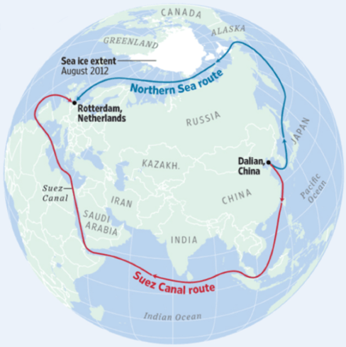 Global Shipping lanes